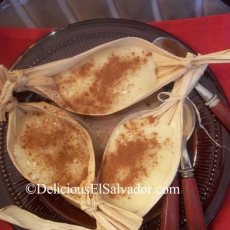 Salvadoran Vanilla Custard for Christmas Eve  (Leche Poleada para Nochebuena)