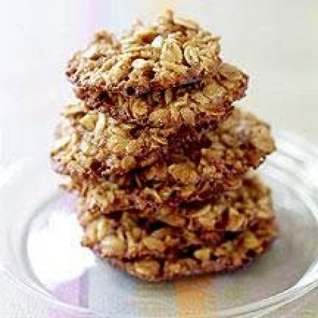 Oatmeal-Pecan Lace Cookies