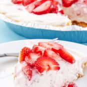 No-Bake Strawberry Cheesecake