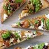 Flatbread With Bacon and Scallion Pesto