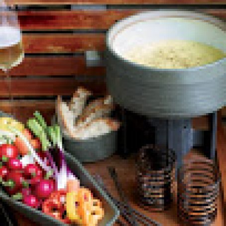 Italian Fontina Fonduta