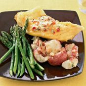 Buttery Halibut with Smashed Potatoes