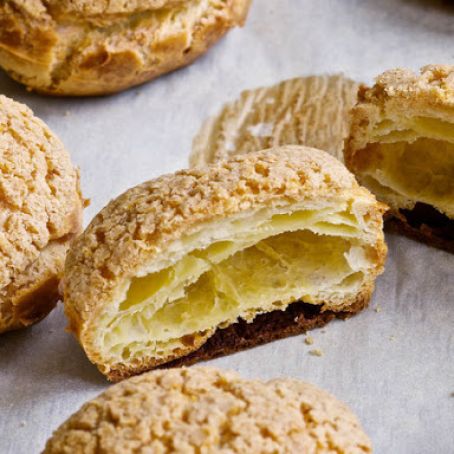 Ginger Lemongrass Choux Pastry