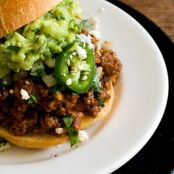Tex-Mex sloppy Joe sandwiches
