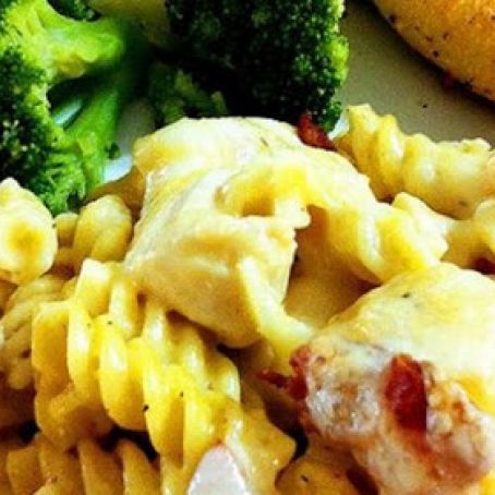 Cheesy Bacon Chicken Casserole