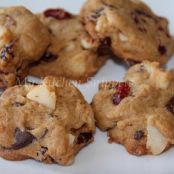 COOKIES - Chocolate Chips, Cranberry and Macadamia Nut Cookies