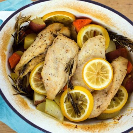 Rosemary Lemon One-Pot Chicken