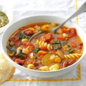 Over-the-Rainbow Minestrone Recipe