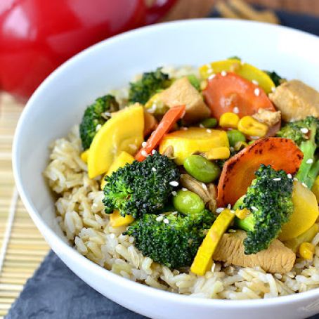 Chicken and Vegetable Stir Fry