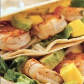 Shrimp and Scallop Fajitas