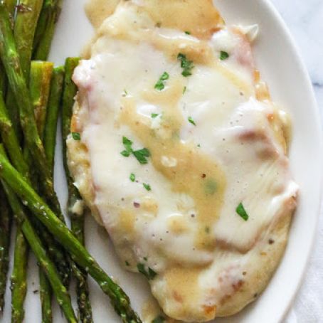Skillet chicken Cordon Bleu