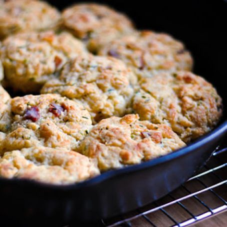 Bacon Cheddar Cheese Biscuits