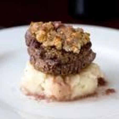 Blue Cheese Crusted Filet Mignon with Port Wine Sauce