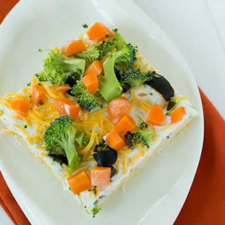 Veggie Pizza Appetizer