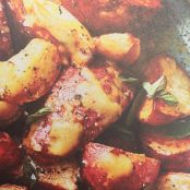 Crispy New Potatoes with Oregano & Garlic
