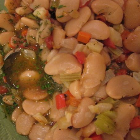 Greek Bean Salad Recipe