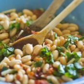 White Beans with Sun-Dried Tomato Vinaigrette