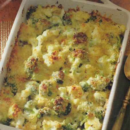 CAULIFLOWER & BROCCOLI GRATIN