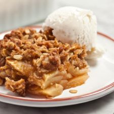 Easy Apple Crisp with Oatmeal Streusel Recipe