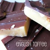 Homemade English Toffee