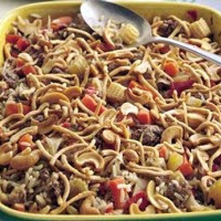 Easy Chow Mein Casserole