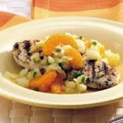 Grilled Chicken Breasts with Mandarin Orange Salsa