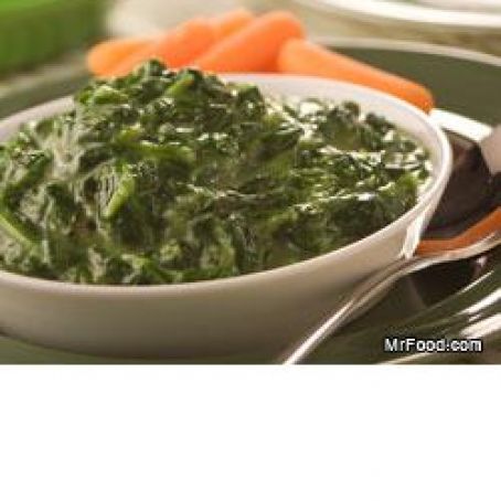 ***Mim's Classic Creamed Spinach