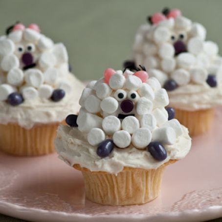 Little Lamb Cupcakes