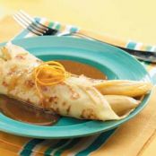 Warm Banana Crepes Recipe