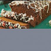 Candy Cane Chocolate Loaves