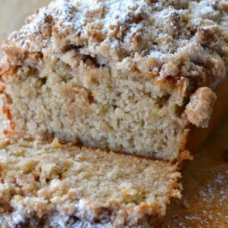 Cinnamon Crumb Banana Bread