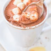Hot Chocolate with Condensed Milk