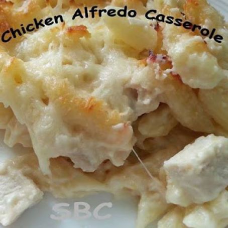 Chicken Alfredo Casserole