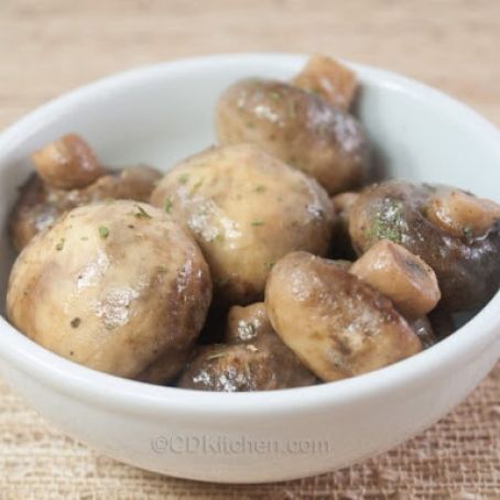 Slow Cooker Ranch Mushrooms