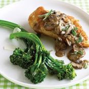Marsala Chicken with Sage and Cremini Mushrooms