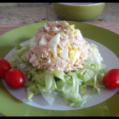Tuna and Egg Salad (mayo-free and yummy!)