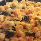 Chicken Cheese Strata