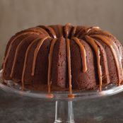 German Chocolate Cake with Butterscotch Glaze (Bundt)