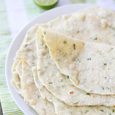 Cilantro Lime Tortillas/Tortillas