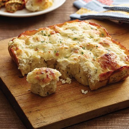 Cheesy Italian Pull Apart Rolls with Boursin Cheese