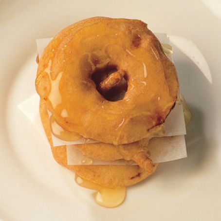 apple fritters with honey / frittelle di mele e miele