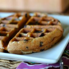 Blueberry Muffin Waffles