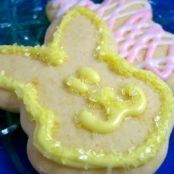 Lemon Buttermilk Cut Out Cookies