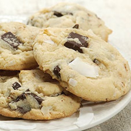 Chewy Coconut Chocolate Chunks