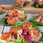 Shrimp Lettuce Wraps