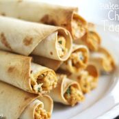 Baked Creamy Chicken Taquitos