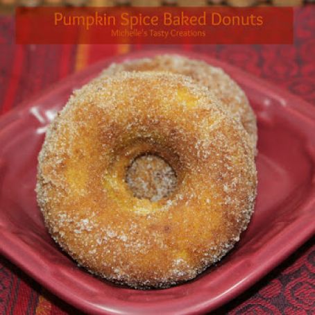 pumpkin spice-cinnamon sugar donuts
