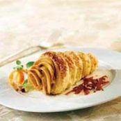 Praline-Pumpkin Mousse Cornucopias