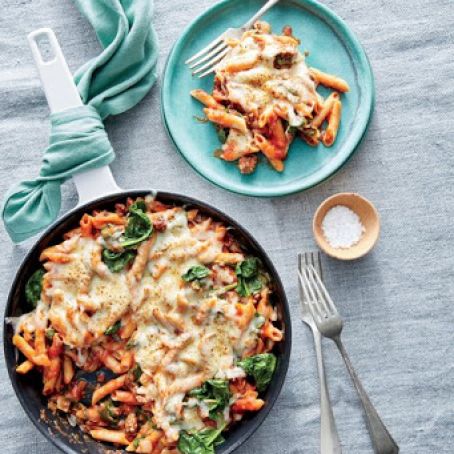 One-Pot Cheesy Pasta Bake
