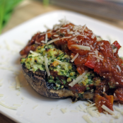 Ricotta and Spinach Stuffed Portobellos